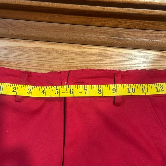 Red Mumu dressed pants, size S, made in China - Picture 2 of 12